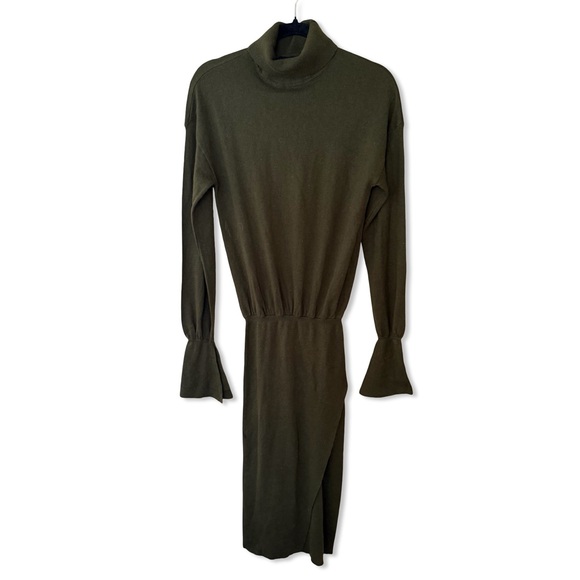 SER.O.YA Diana Dress Fort Greene sweater knit slit seroya Retrofete Revolve S - Picture 6 of 11